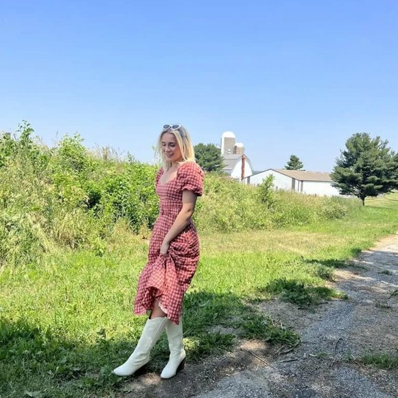 MINKPINKC ORA MIDI DRESS - Picture 1 of 11